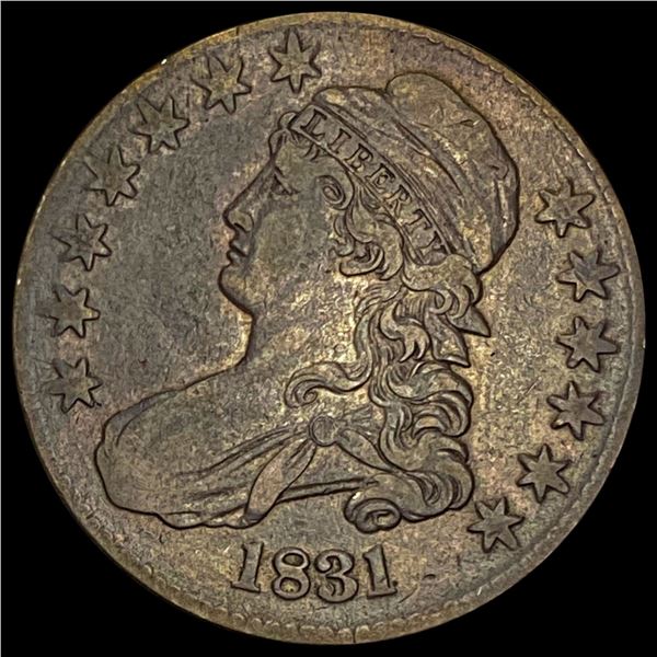 1831 Capped Bust Half Dollar LIGHTLY CIRCULATED