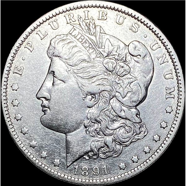1891-O Silver Morgan Dollar CLOSELY  UNCIRCULATED