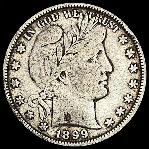 1899 Barber Half Dollar NICELY CIRCULATED