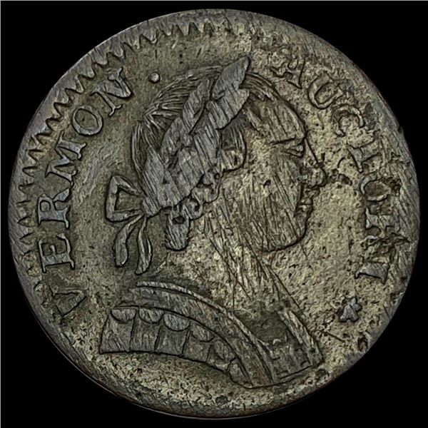 1788 Vermont Half Cent NEARLY UNCIRCULATED