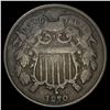Image 2 : 1870 Two Cent Piece LIGHTLY CIRCULATED