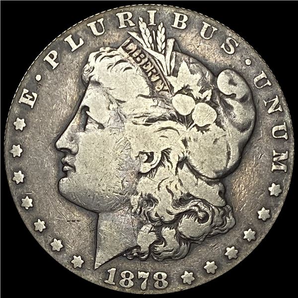 1878-CC Morgan Silver Dollar NICELY CIRCULATED