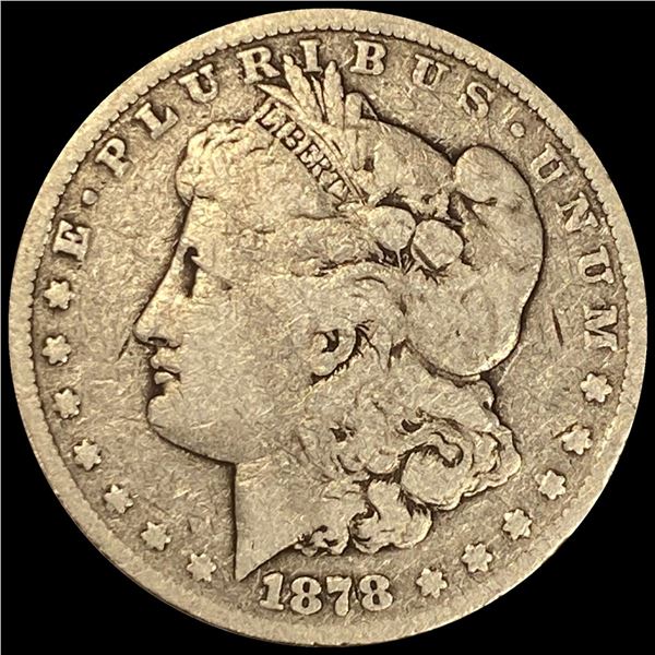 1878-CC Morgan Silver Dollar NICELY CIRCULATED