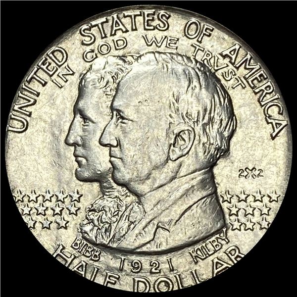 1921 2x2 Alabama Half Dollar HIGH GRADE