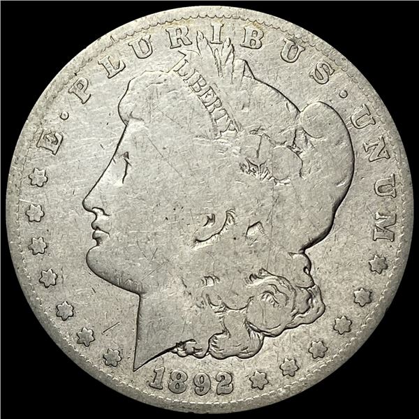 1892-S Morgan Silver Dollar LIGHTLY CIRCULATED
