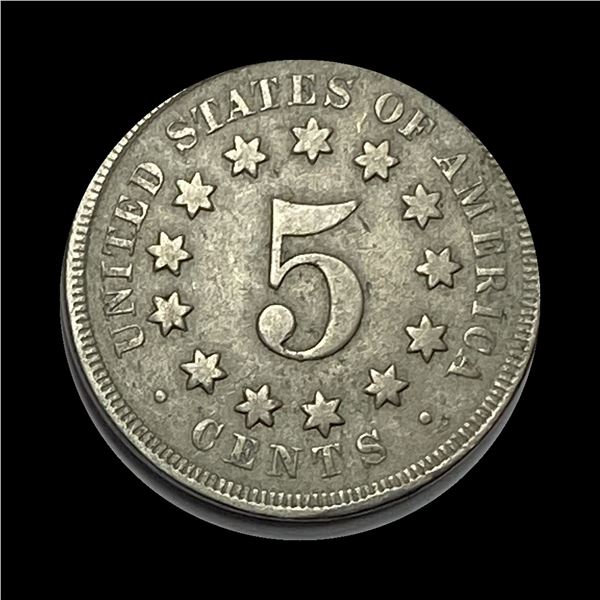 1868 Shield Nickel CLOSELY UNCIRCULATED