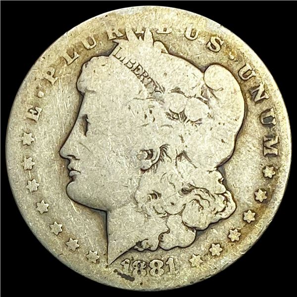 1881-CC Morgan Silver Dollar NICELY CIRCULATED