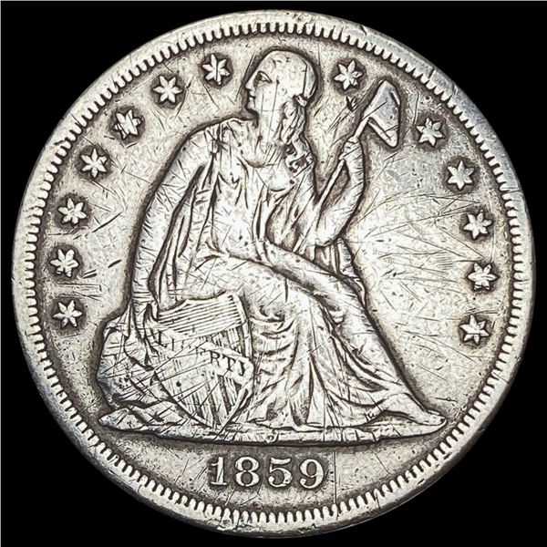 1859-O Silver Trade Dollar HIGH GRADE