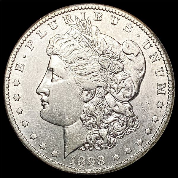 1898-S Morgan Silver Dollar CLOSELY UNCIRCULATED