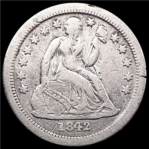 1842-O Seated Liberty Dime LIGHTLY CIRCULATED