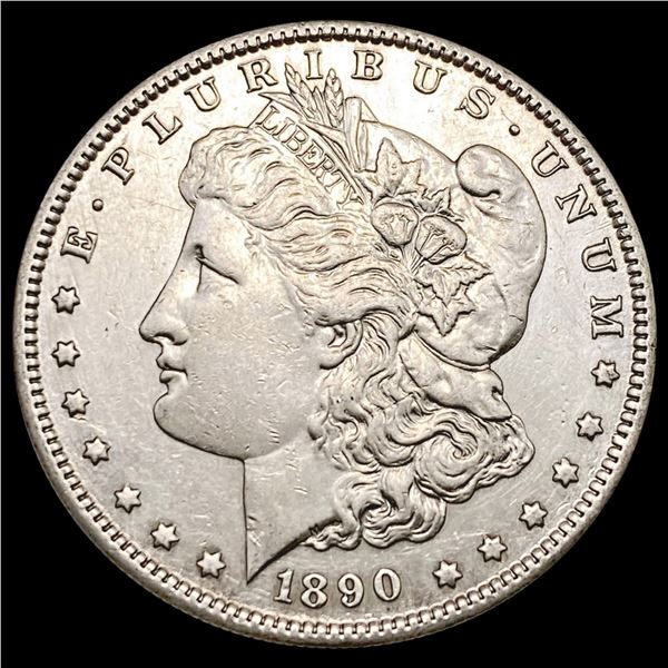 1890-S Morgan Silver Dollar CLOSELY UNCIRCULATED