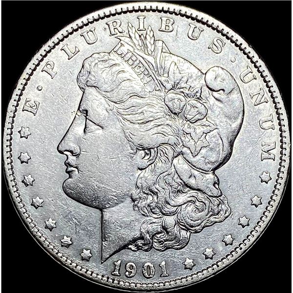 1901 Morgan Silver Dollar NEARLY UNCIRCULATED