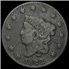 Image 1 : 1822 Coronet Head Large Cent NICELY CIRCULATED