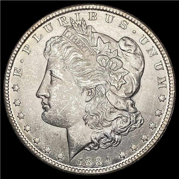 1884-CC Morgan Silver Dollar UNCIRCULATED
