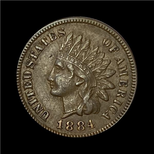 1884 Indian Head Cent LIGHTLY CIRCULATED