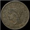 1843 Braided Hair Large Cent LIGHTLY CIRCULATED