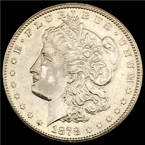 1878-CC Morgan Silver Dollar CHOICE AU