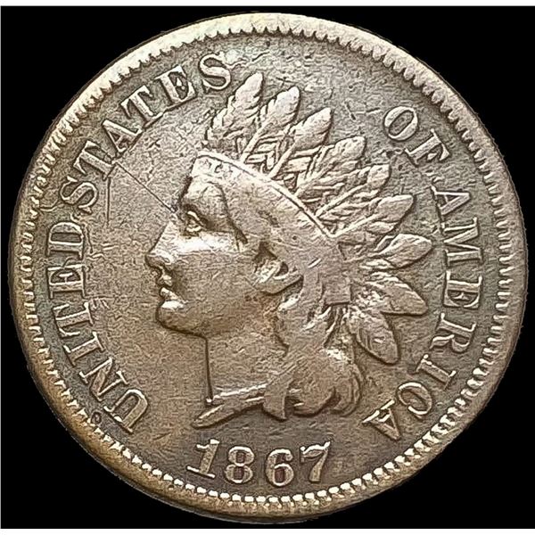 1867 Indian Head Cent HIGH GRADE