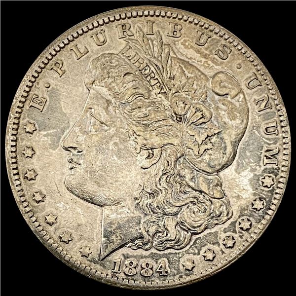1884-CC Morgan Silver Dollar CLOSELY UNCIRCULATED