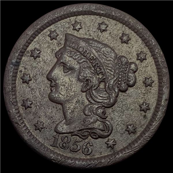 1856 Braided Hair Large Cent CLOSELY UNCIRCULATED