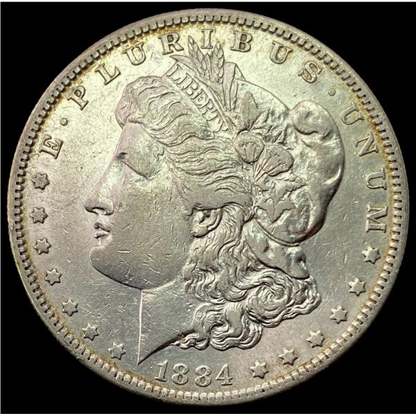 1884-S Morgan Silver Dollar NEARLY UNCIRCULATED