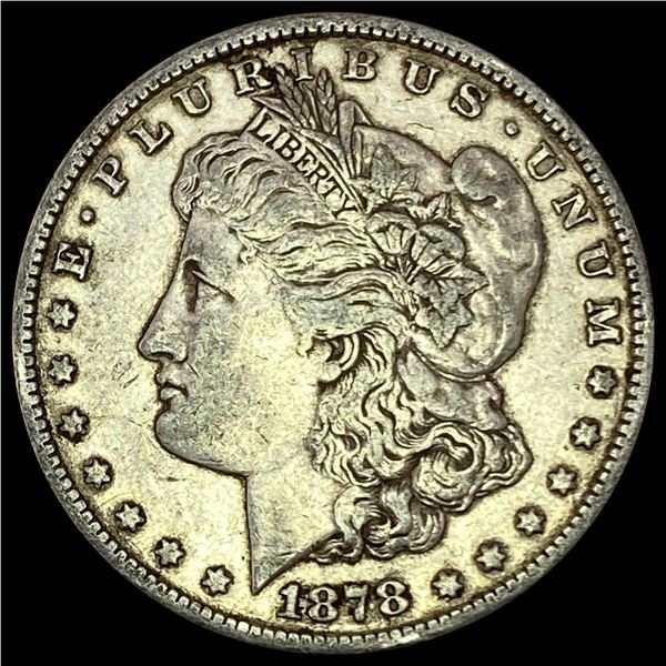 1878-CC Morgan Silver Dollar LIGHTLY CIRCULATED