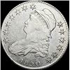 1820 Capped Bust Half Dollar LIGHTLY  CIRCULATED