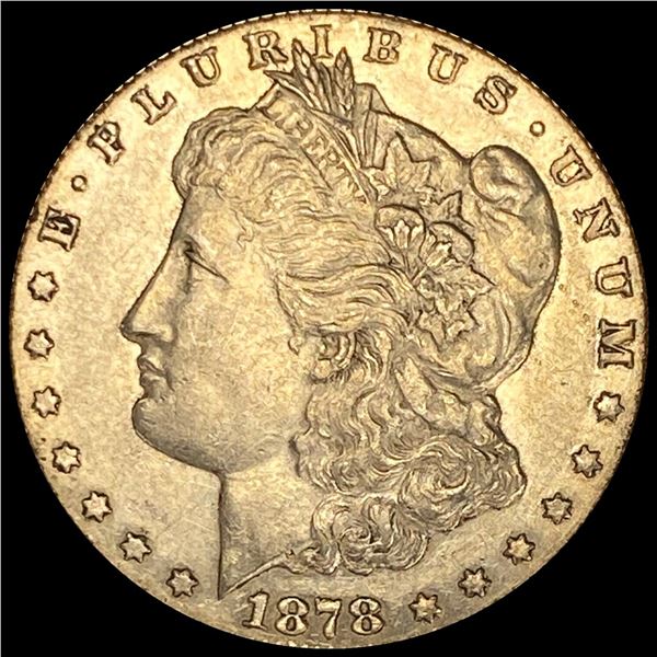 1878-CC Morgan Silver Dollar CLOSELY UNCIRCULATED