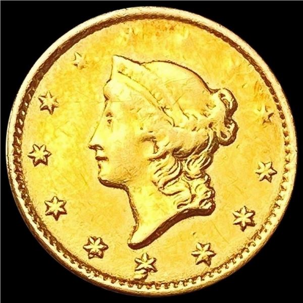 1852 Rare Gold Dollar HIGH GRADE