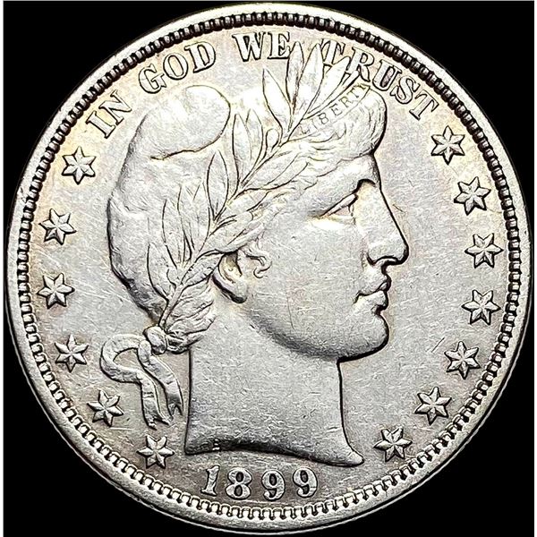 1899 Silver Barber Half Dollar UNCIRCULATED