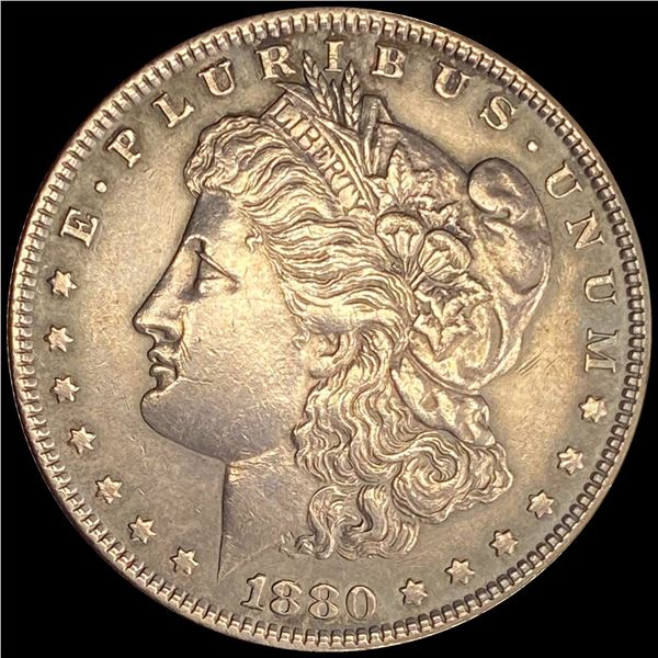1880 Morgan Silver Dollar CHOICE AU