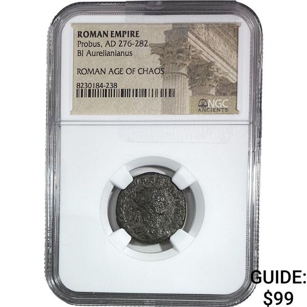 Roman Probus AD 276-282 BI Aurelianianus NGC