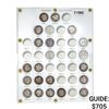 Image 1 : 1892-1904 Barber Quarter Set Case 22 of 37 Coins