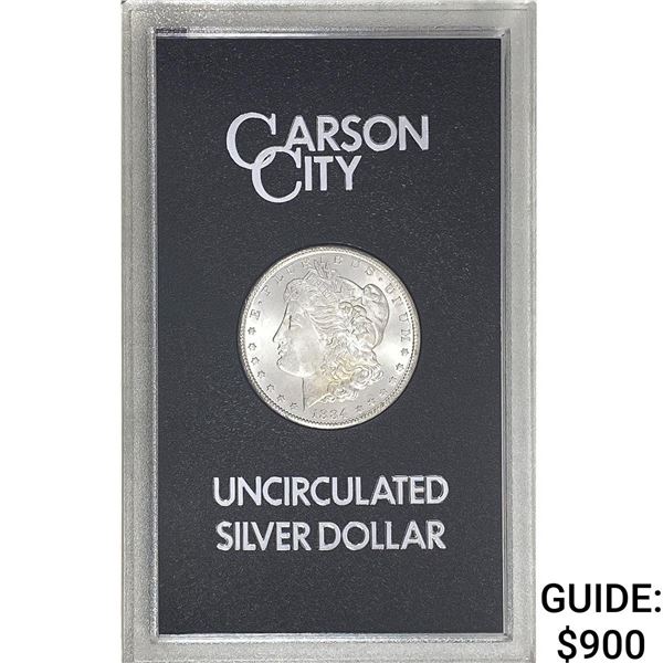 1884-CC Silver Morgan Dollar