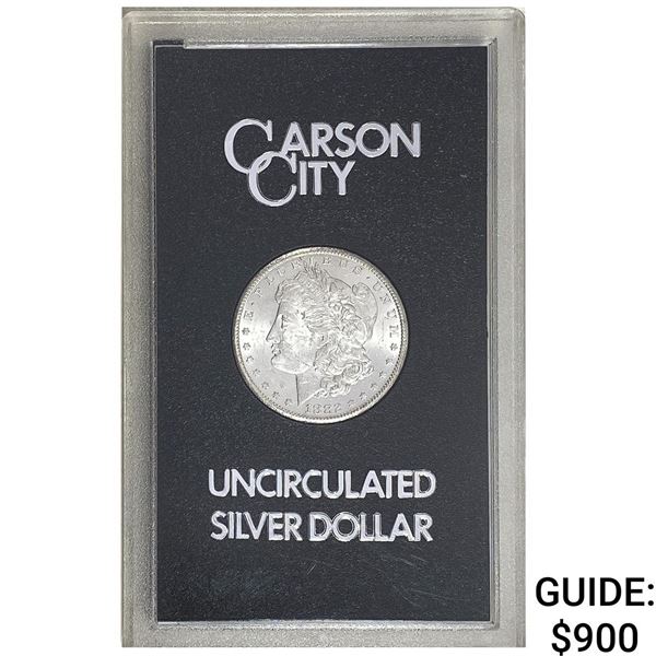 1882-CC Silver Morgan Dollar