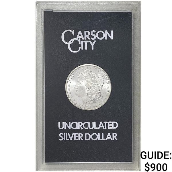 1883-CC Silver Morgan Dollar