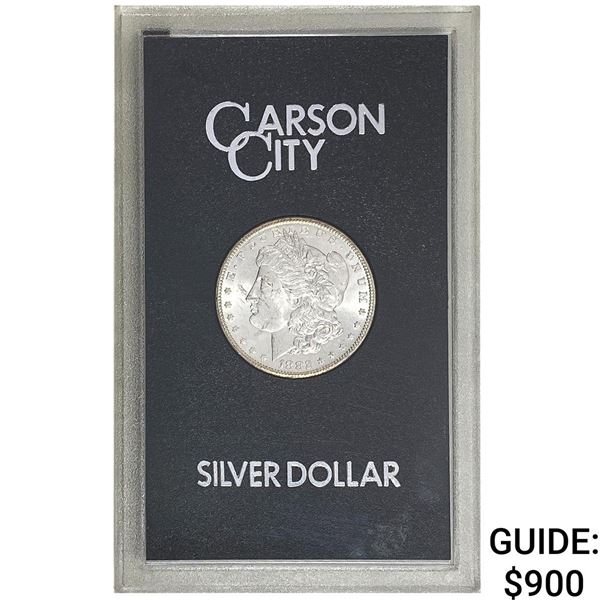 1882-CC Silver Morgan Dollar