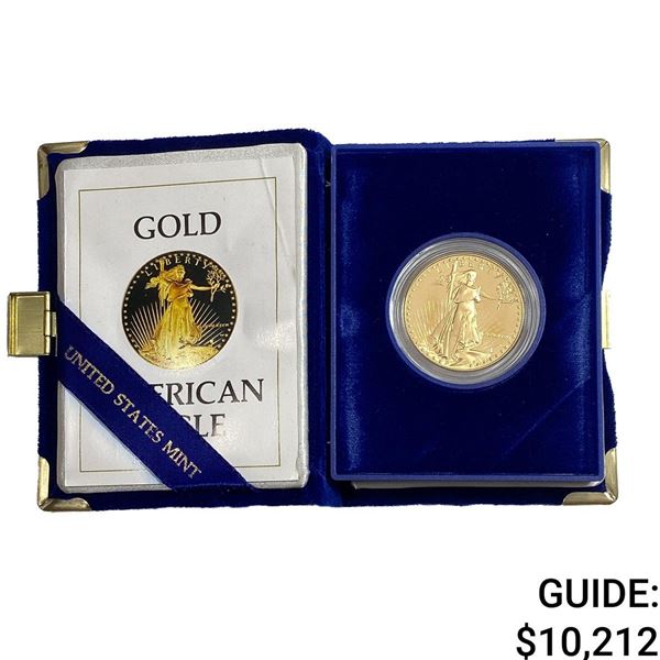 1986 Gold American Eagle 1oz Proof