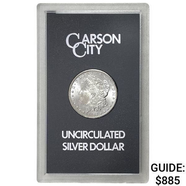 1884-CC Morgan Silver Dollar GSA UNCIRCULATED