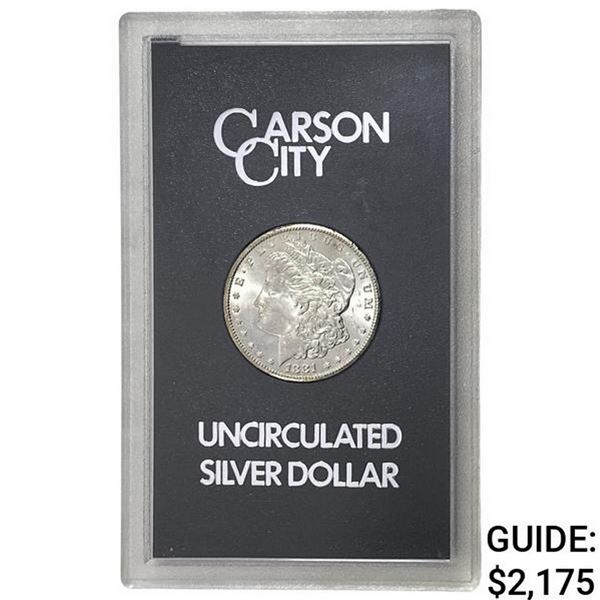 1881-CC Morgan Silver Dollar GSA UNCIRCULATED