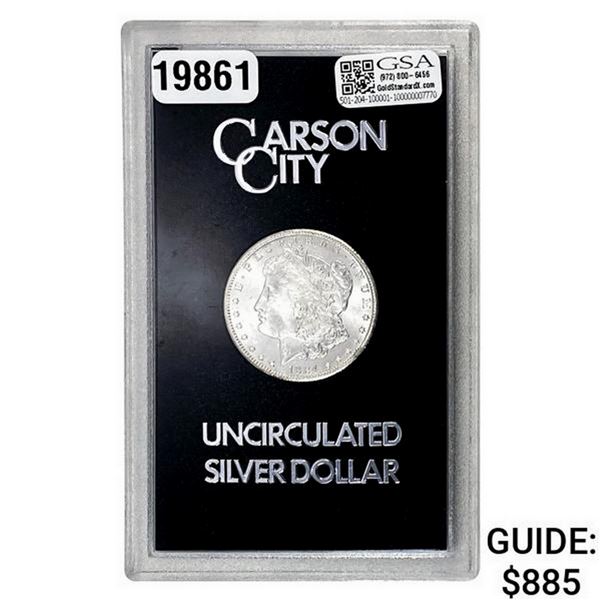 1884-CC Morgan Silver Dollar GSA