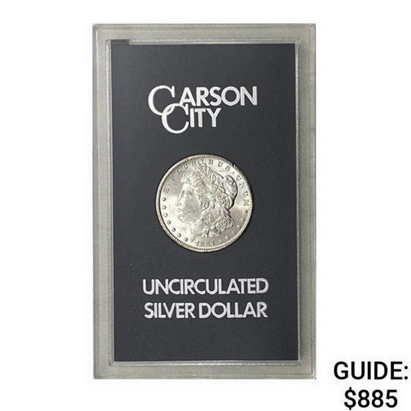 1884-CC Morgan Silver Dollar GSA UNCIRCULATED