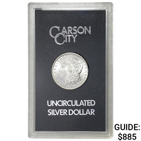 1884-CC Morgan Silver Dollar GSA UNCIRCULATED