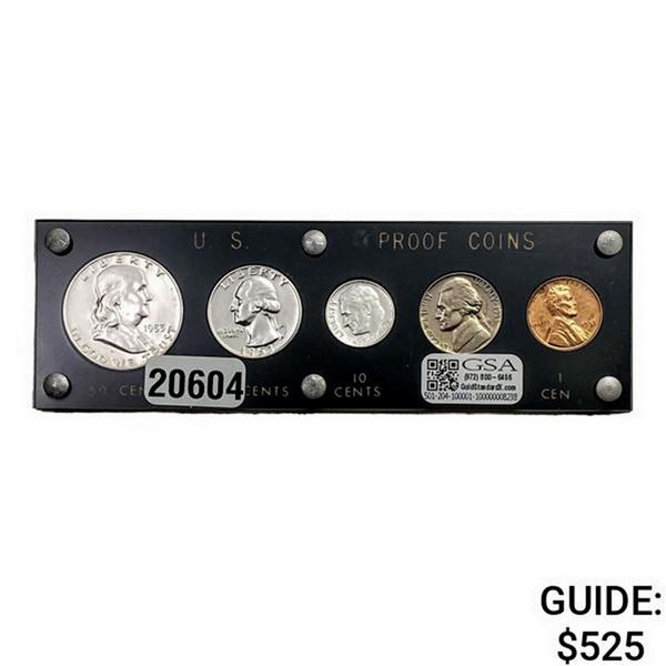 1953 U.S. 1C-50C Proof Set