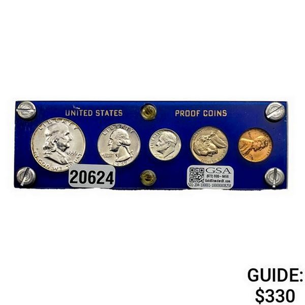 1955 U.S. 1C-50C Proof Set