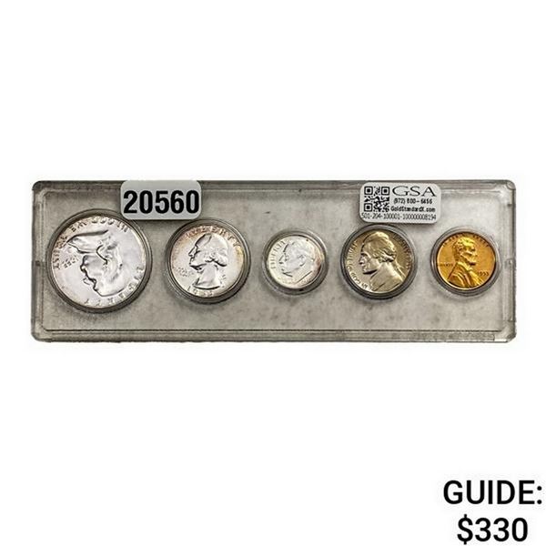 1955 U.S. 1C-50C Proof Set