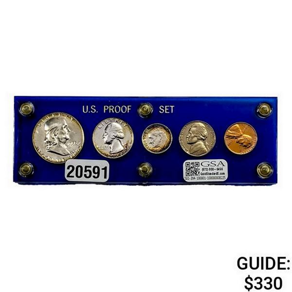 1955 U.S. 1C-50C Proof Set