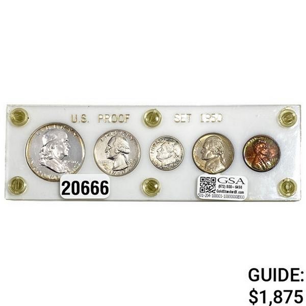 1950 U.S. 1C-50C Proof Set