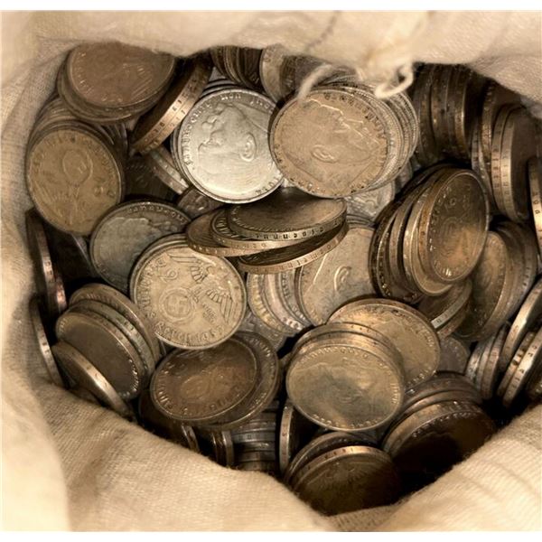 [10 Coins] 1936-1939 Germany Silver 2 Reichsmark