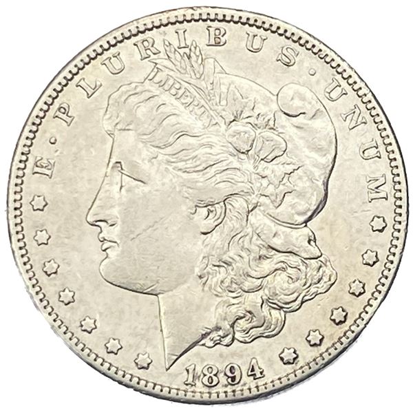 1894-S Morgan Silver Dollar AU